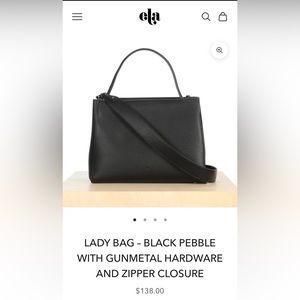 ELA “LADY BAG”
Equipped with two straps (crossbody & guitar),